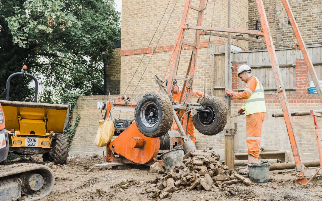 cable percussion drilling